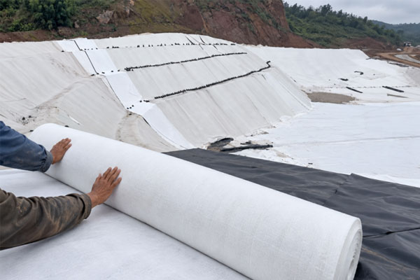 Staple Fiber Nonwoven Geotextile for Civil Engineering Applications