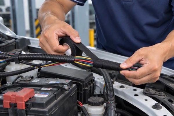 Automotive Wire Harness Tape Backing for Vehicle Wiring Applications