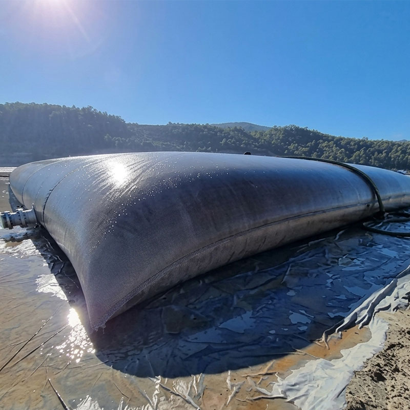Sludge Dewatering Geotextile Tubes