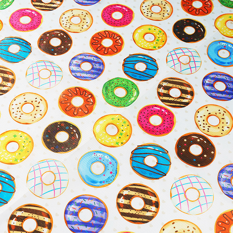 Custom Printed Polyester Stitchbond Nonwoven Fabric