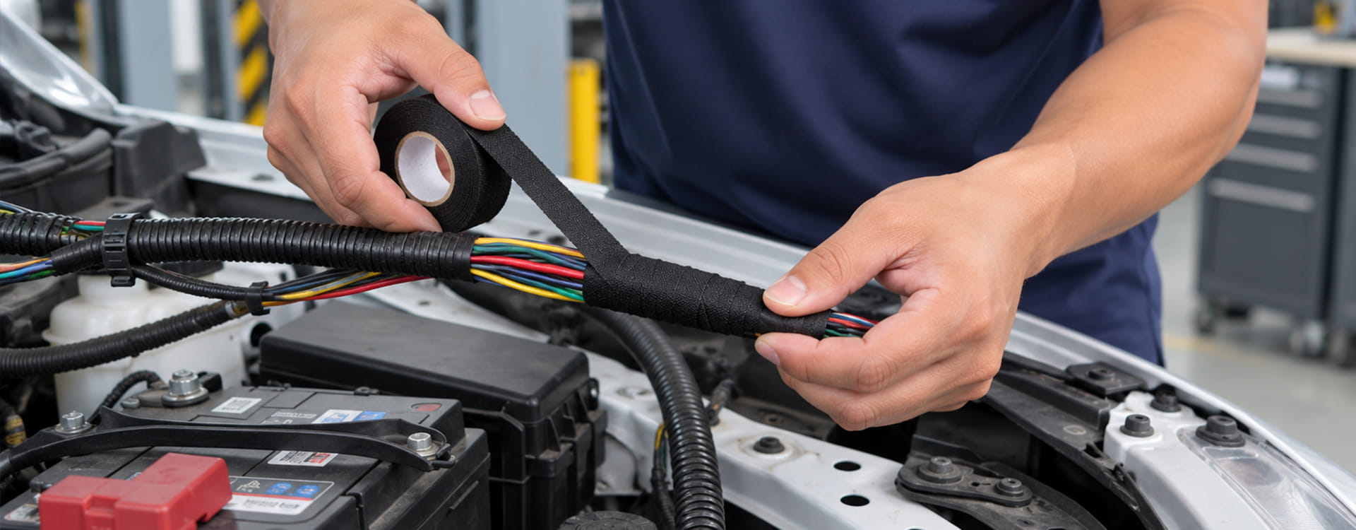 Automotive Wire Harness Tape Backing
