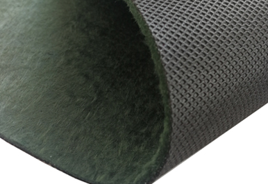 Double Layer Green-Black Landscape Fabric